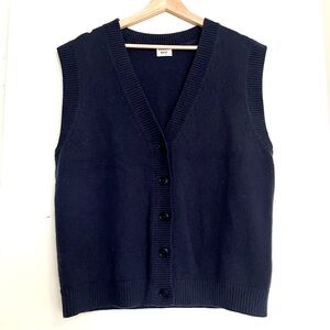 Sunday Best Navy Blue Vest